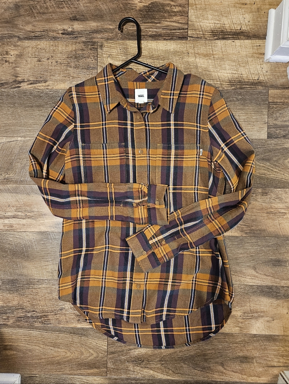 Vans Women's Flannel Button-Down Shirt